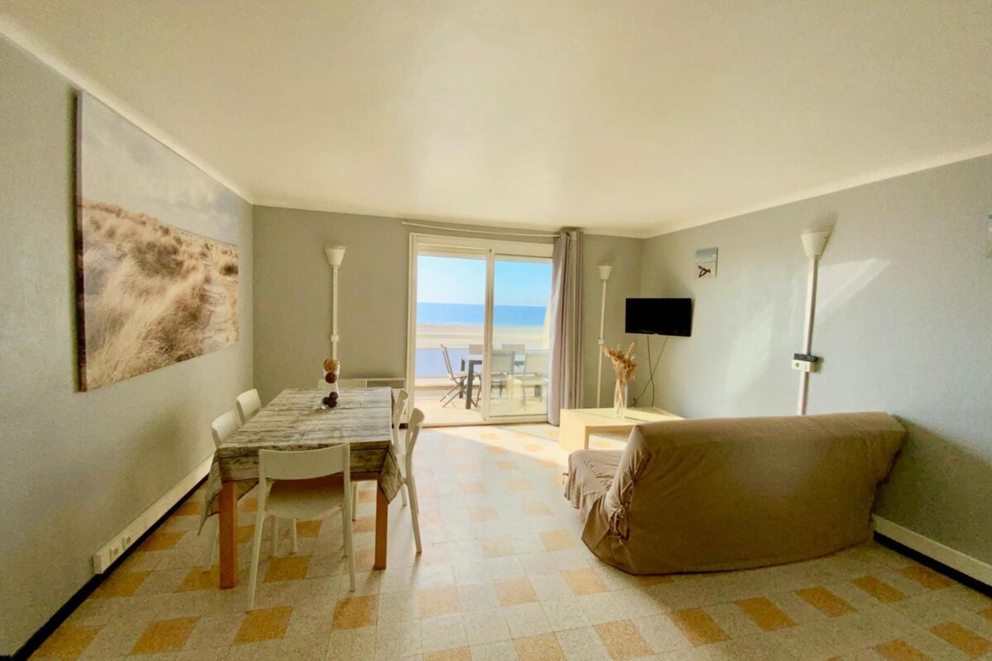 The Beach - Beachfront 2 Bedrooms With View ! Palavas-les-Flots Buitenkant foto
